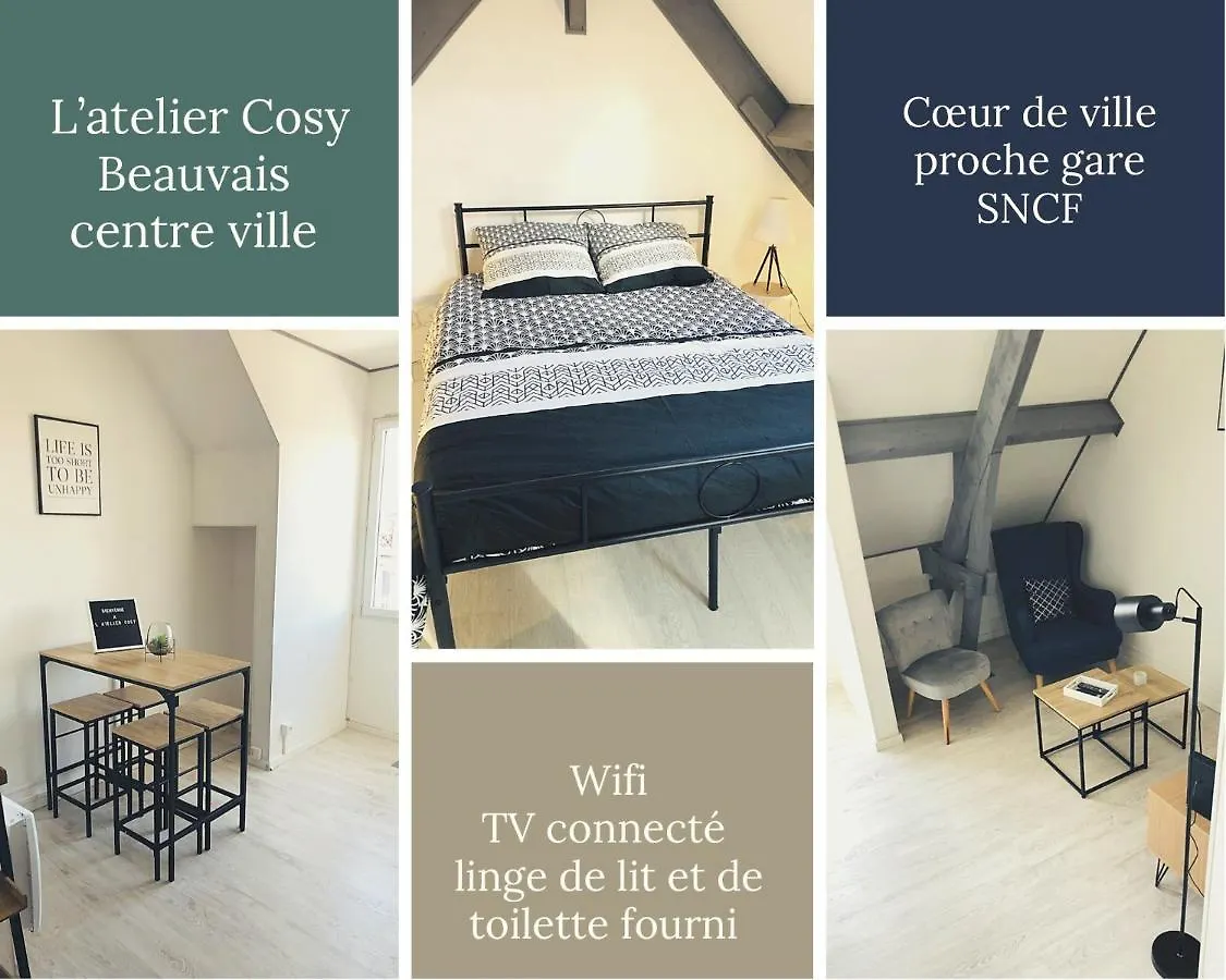 Appartement L'Atelier Cosy à Beauvais 0*,  France